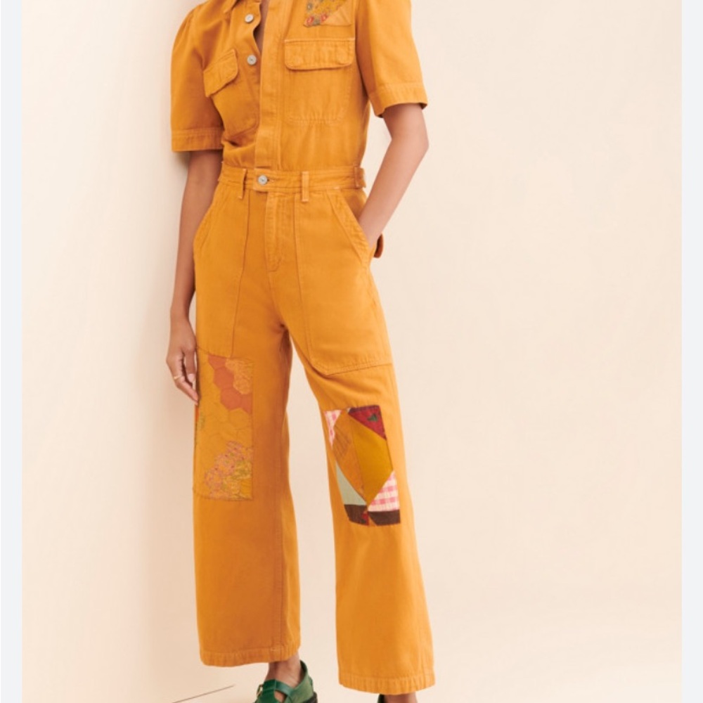Carleen Miki Patchwork Coverall - image 1